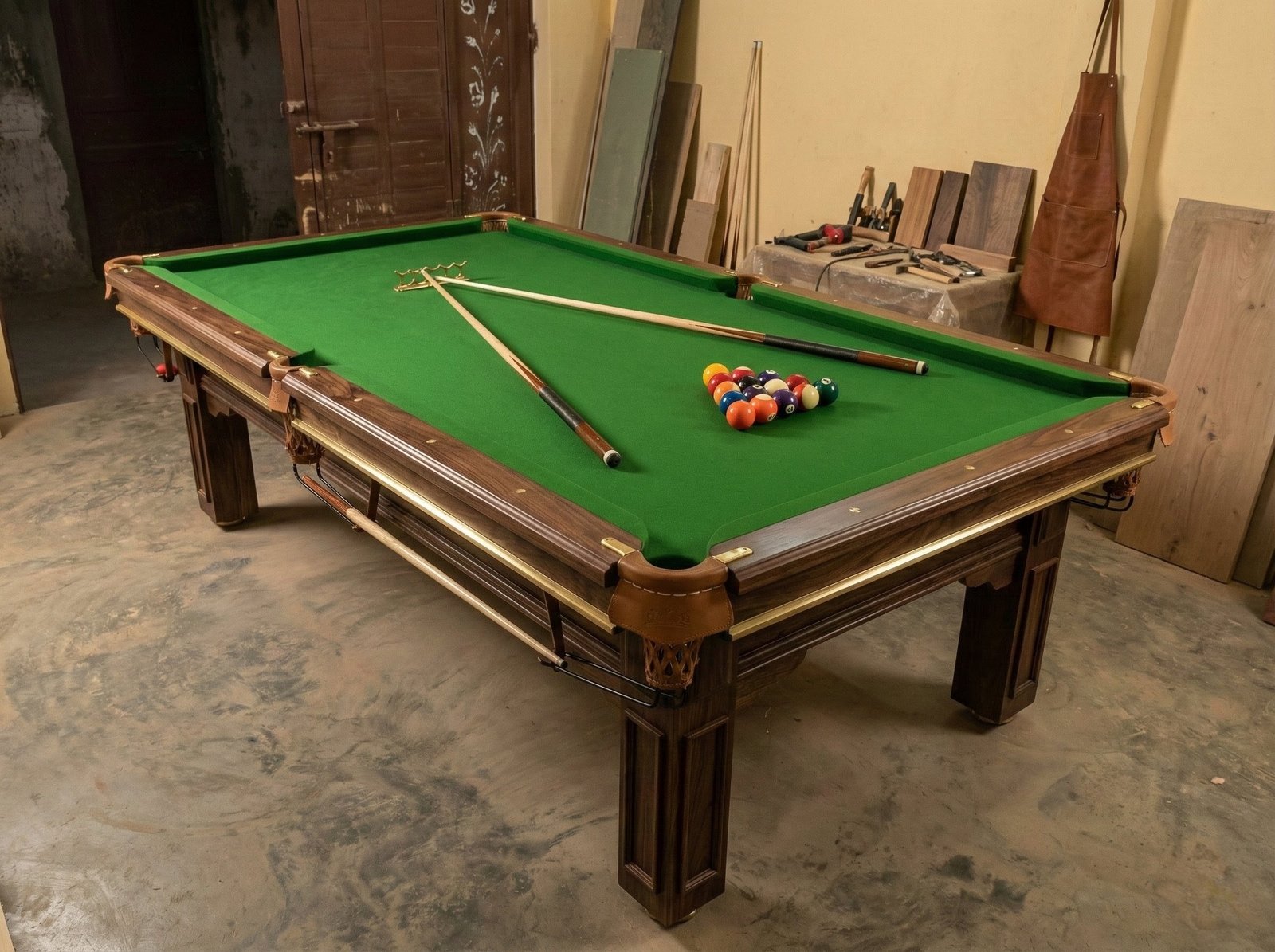 Epoxy Pool Table